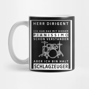 Schlagzeuger Pianissimo Mug